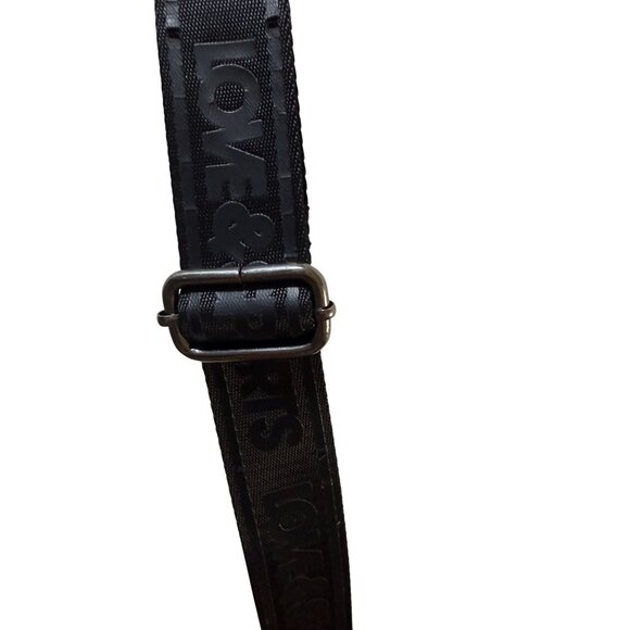 Love & Sports Black Crossbody Bag With Adjustable Strap & Dual Zipper Pockets - Picture 6 of 12